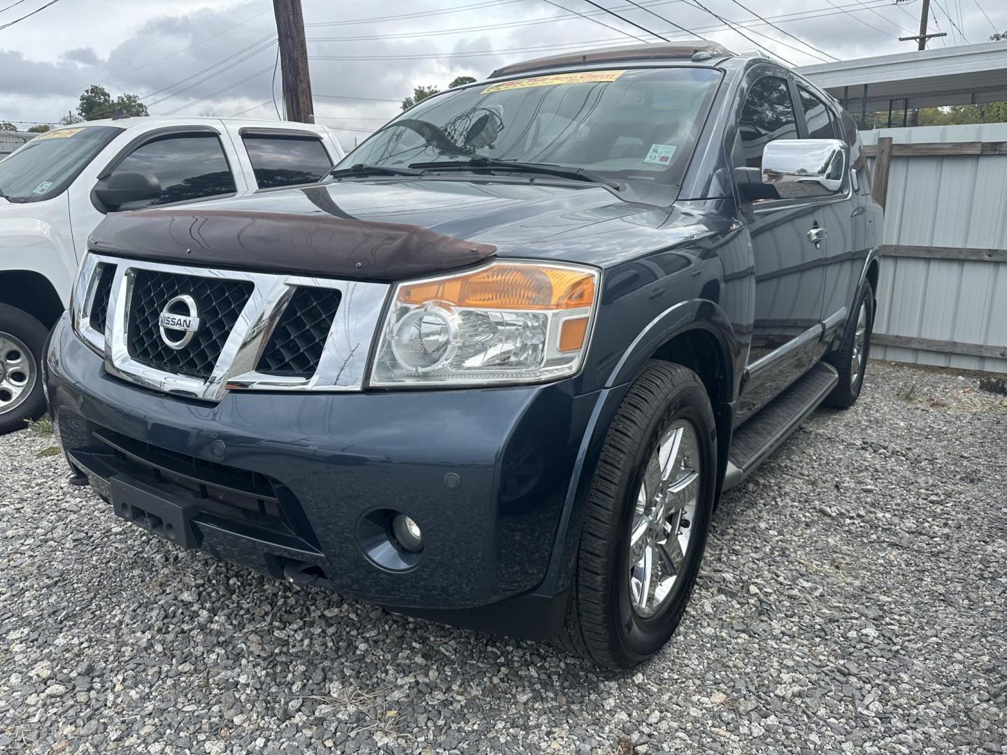 2013 Nissan Armada Platinum 2WD (5N1BA0NF8DN) with an 5.6L V8 DOHC 32V FFV engine, 5-Speed Automatic transmission, located at 419 N 18th St., Monroe, LA, 71201, (318) 410-9250, 32.514370, -92.105133 - Photo#0