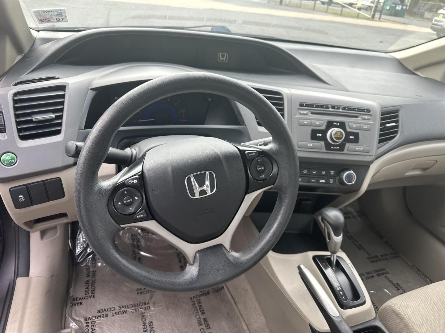 2012 Honda Civic LX Sedan 5-Speed AT (19XFB2F53CE) with an 1.8L L4 SOHC 16V engine, 5-Speed Automatic transmission, located at 419 N 18th St., Monroe, LA, 71201, (318) 410-9250, 32.514370, -92.105133 - Photo#1